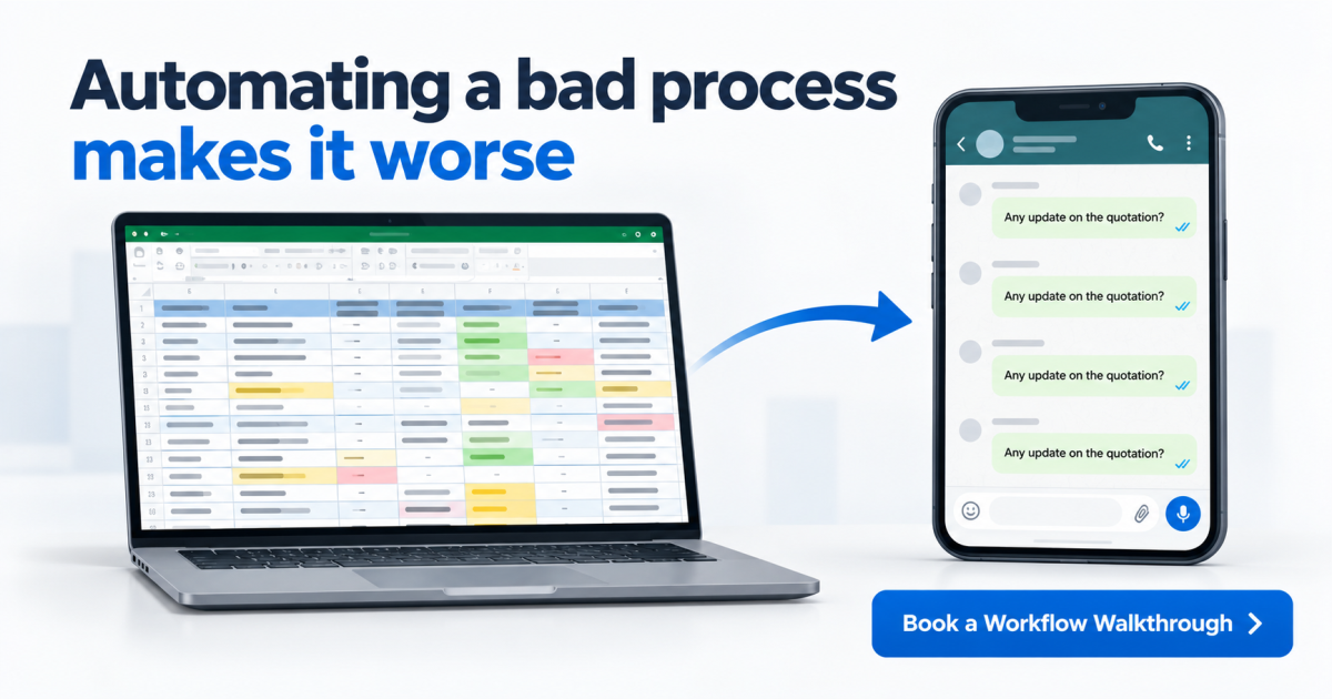 Why Automating a Bad Process Makes It Worse, Not Better